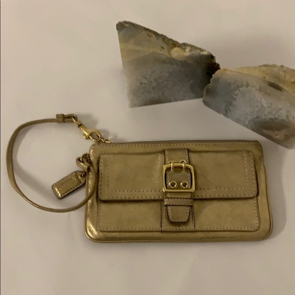 💯 Authentic Vintage Coach Wristlett - Picture 2 of 5